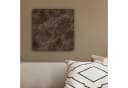 OneMillionCanvasses® Leinwandbild Brauner Marmor 20x20 cm Bild 4
