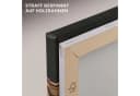 OneMillionCanvasses® Leinwandbild Löwe Brille Bank Hut Fotodruck Wandbild Deko Bild 5