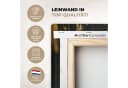 OneMillionCanvasses® Leinwandbild Abstrakt Frau Gold Schwarz Bild 3