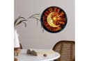 MuchoWow Wandsticker Mosaik Mond Dunkelblau Selbstklebend Bild 5