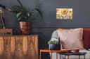 MuchoWow Wandsticker Mohnblumen Orange Mosaik Selbstklebend Bild 4