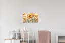 MuchoWow Wandsticker Mohnblumen Orange Mosaik Selbstklebend Bild 5