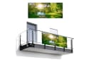 MuchoWow Balkonsichtschutz PVC Bunt Naturdesign Bild 2