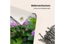 MuchoWow Balkonsichtschutz Hortensie PVC mit Metallösen Bild 5