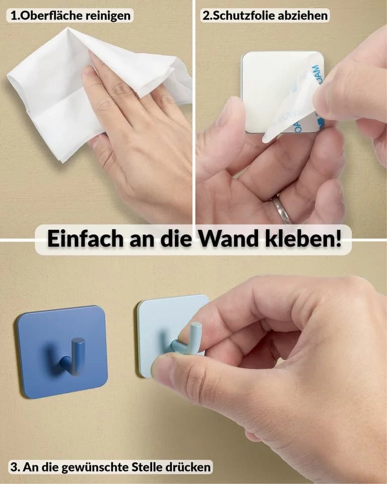 DEKAZIA Klebehaken Bunt Kindergarderobe - Bild 4