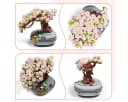 DIY Bonsai Kirschblütenbaum Bausteine Set mit Steinschale Bild 3