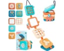 Kraftverdia Montessori Busy Board 8-in-1 Sensorik Spielzeug Bunt Bild 2