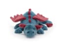 Kraftverdia Kawaii Drachen Kissen 50cm Blau Plüschtier Bild 1