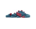 Kraftverdia Kawaii Drachen Kissen 50cm Blau Plüschtier Bild 3