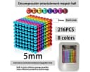 Kraftverdia 3D Magnetspielbausteine 216-tlg. Lernspielzeug Bild 1