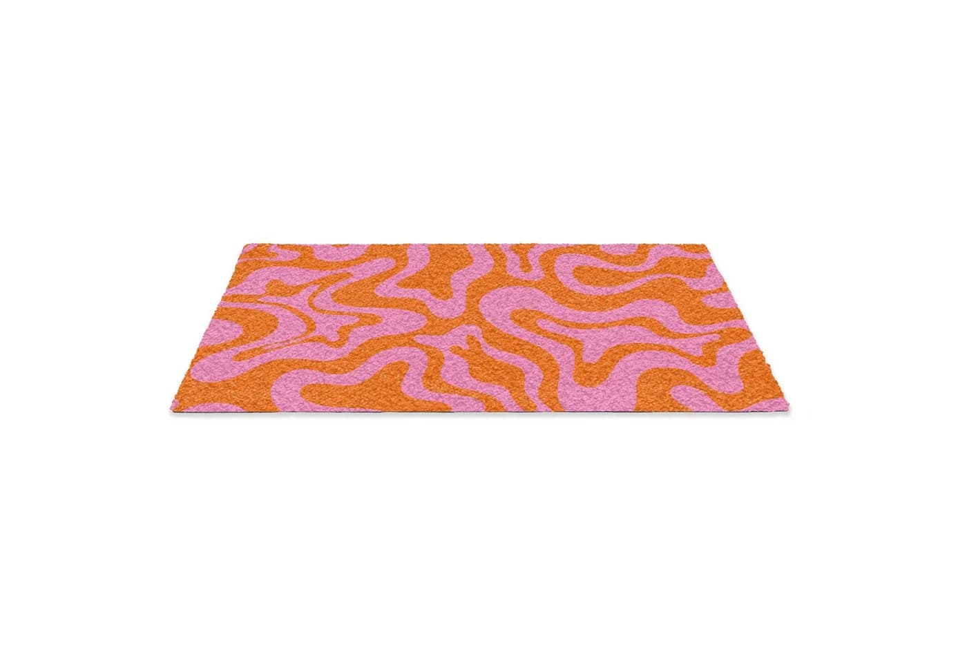 MuchoWow Fußmatte Rosa Orange Abstrakt Modern - Bild 1