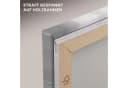 OneMillionCanvasses® Leinwandbild Schottischer Highlander Schwarz-Weiß Bild 5