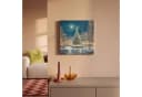 OneMillionCanvasses® Leinwandbild Heiligabend Town Square 20x20 cm Bild 1