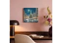 OneMillionCanvasses® Leinwandbild Heiligabend Town Square 20x20 cm Bild 4