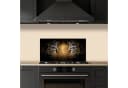 KitchenYeah Küchenrückwand selbstklebend Tiger Schwarz Glasoptik Bild 5