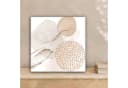 OneMillionCanvasses® Leinwandbild Aquarell Beige Modern Abstrakt Bild 1