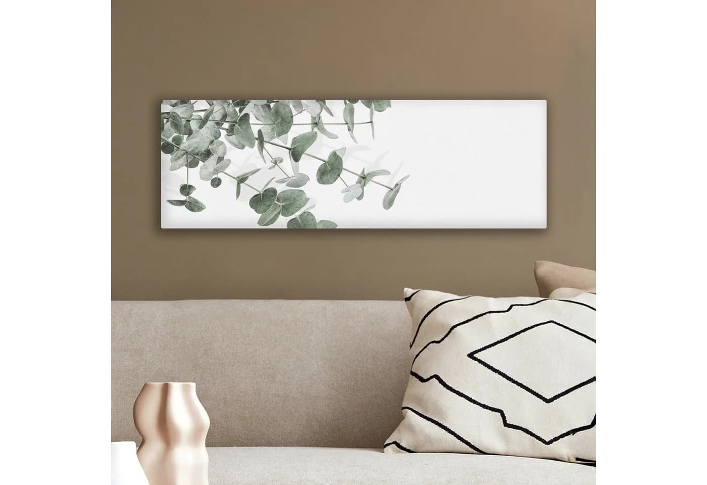 OneMillionCanvasses® Leinwandbild Panorama Eukalyptus Grün - Bild 4