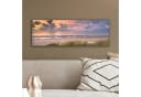 OneMillionCanvasses® Leinwandbild Panorama Strand Sonnenuntergang 60x20 cm Bild 4