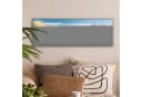 OneMillionCanvasses® Leinwandbild Panorama Strand Meer Düne Sommer Bild 1