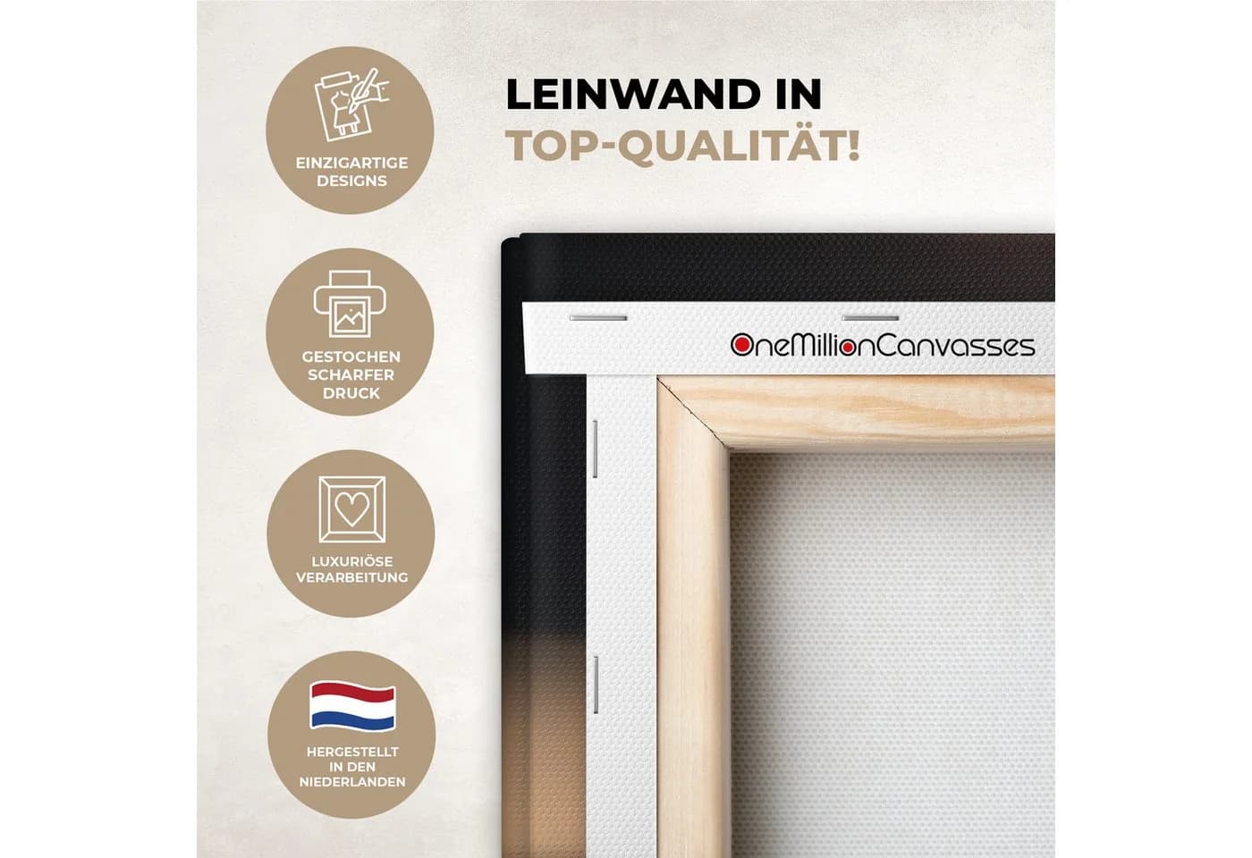 OneMillionCanvasses® Leinwandbild Panorama Herz - Wasser - Sonnenuntergang - Natur - Zen - Bild 3