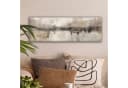 OneMillionCanvasses® Leinwandbild Panorama Moderne Kunst - Abstrakt - Beige Bild 1