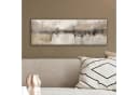 OneMillionCanvasses® Leinwandbild Panorama Moderne Kunst - Abstrakt - Beige Bild 4