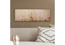 OneMillionCanvasses® Leinwandbild Panorama Wildblumen Pinselstriche Bild 4