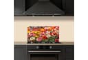 KitchenYeah Küchenrückwand Selbstklebend Blumenfeld Mohnblumen Bild 5