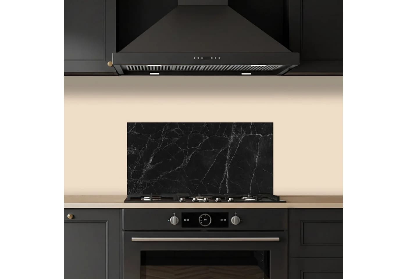 KitchenYeah Küchenrückwand selbstklebend Marmor Schwarz - Bild 5