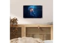 MuchoWow Acrylglasbild Qualle Blau Modern Bild 5