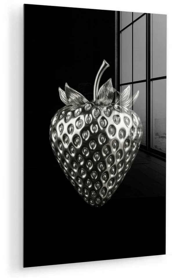 MuchoWow Acrylglasbild Erdbeere Realistisch 20x30 cm - Bild 2