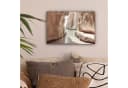 OneMillionCanvasses® Leinwandbild Felsen - Meer - Sand - Schlucht 30x20 cm Bild 1