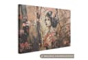 OneMillionCanvasses® Leinwandbild Kimono - Frau - Kirschbäume, Fotodruck 30x20 cm Bild 2