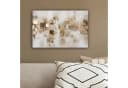 OneMillionCanvasses® Leinwandbild Abstrakte Quadrate Gold/Erdtöne Bild 4
