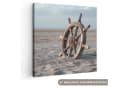 OneMillionCanvasses® Leinwandbild Schiffslenker Braun Fotodruck Wandbild Bild 2