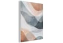 MuchoWow Akustikbild Abstrakt Wellen Blau Grau 30x40 cm Bild 2