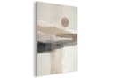 MuchoWow Akustikbild Minimalistisch Beige PET-Filz Bild 2