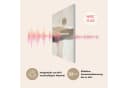 MuchoWow Akustikbild Minimalistisch Beige PET-Filz Bild 5