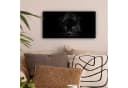 OneMillionCanvasses® Leinwandbild Panorama Panther Fotodruck Bild 1