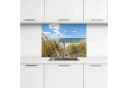 KitchenYeah Küchenrückwand selbstklebend Düne - Gras - Meer - Strand Bild 1