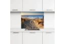 KitchenYeah Küchenrückwand selbstklebend Strand Meer Niederlande Dünen Sonne Bild 1