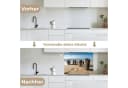 KitchenYeah Küchenrückwand selbstklebend Strand-Motiv Glasoptik Bild 3