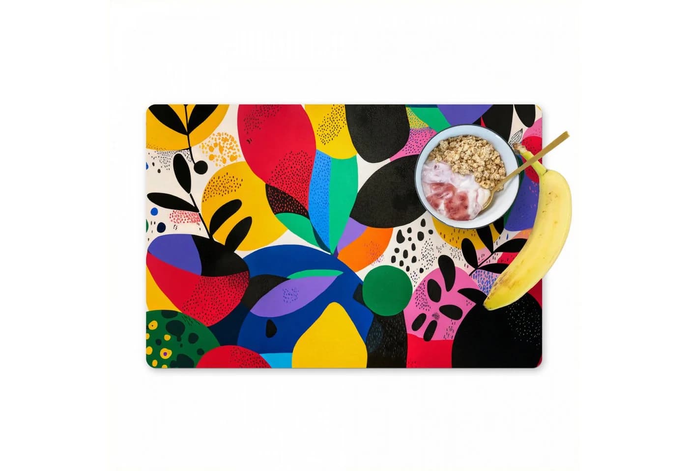 MuchoWow Tischset Bold Art Modern Abstrakt 6-Stück Platzsets - Bild 4