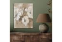 MuchoWow Gemälde Blumen - Beige - Abstrakt - Modern, Fotodruck 30x40 cm Bild 3