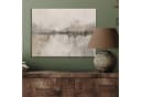 MuchoWow Akustikbild Moderne Kunst Abstrakt Beige Grau Bild 3