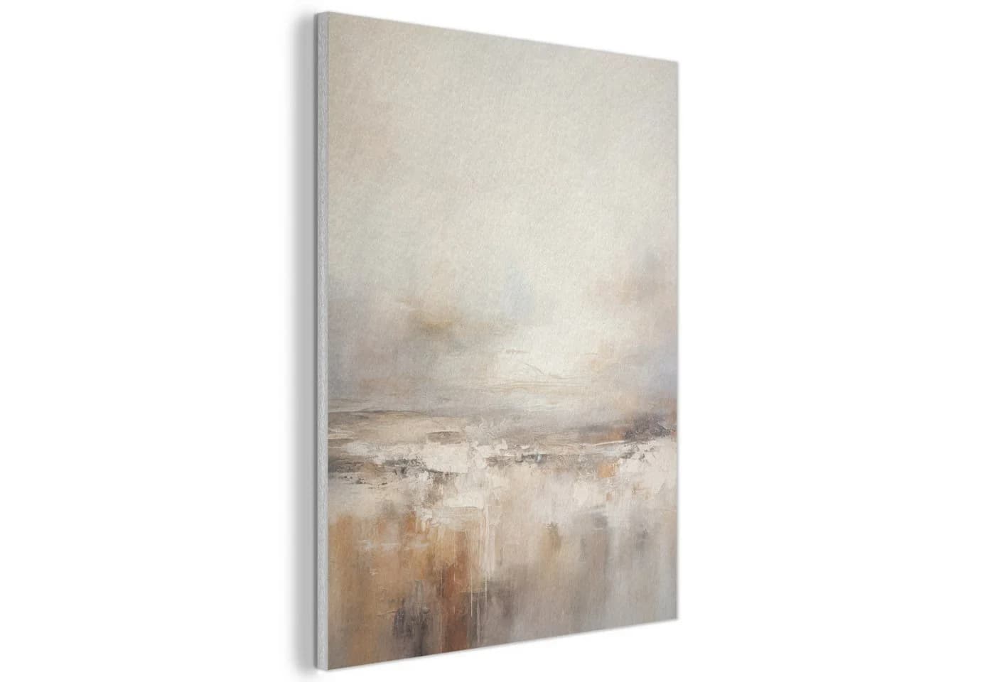 MuchoWow Gemälde Kunst Industriell Grau Braun Abstrakt Fotodruck 30x40 cm - Bild 2