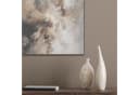 MuchoWow Akustikbild Abstrakt Beige Braun Schwarz PET-Filz Bild 4