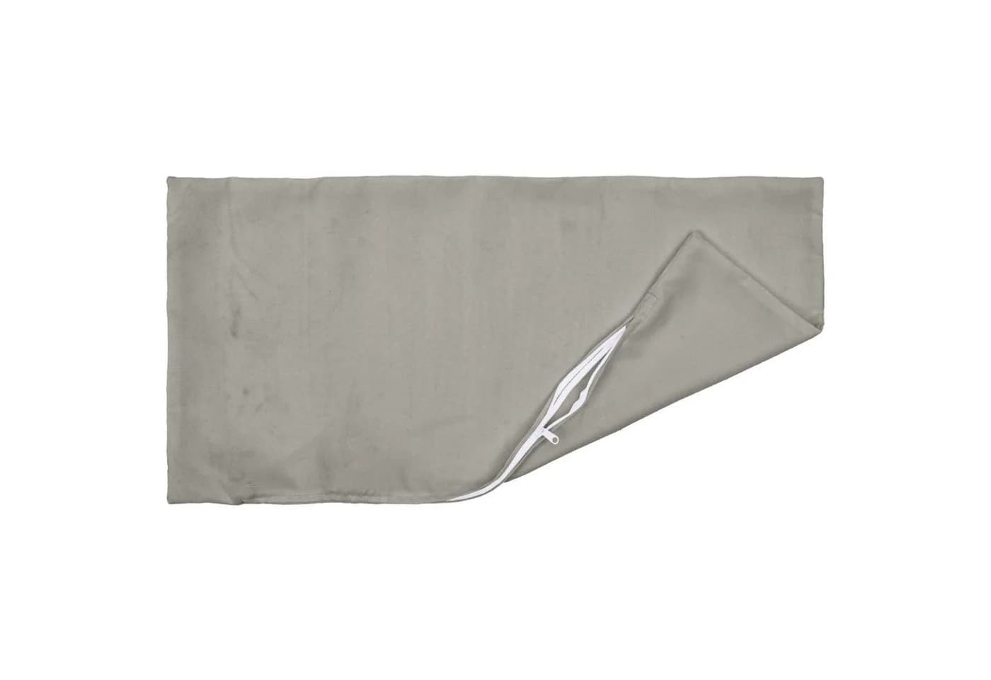vidaXL Kissenbezug 2er-Pack Grau 40x80 cm Polyester - Bild 4