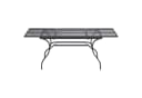 vidaXL Ausziehbarer Gartentisch Mesh Anthrazit Stahl Bild 5
