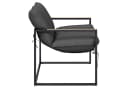 vidaXL Gartenlounge-Set Schwarz Anthrazit Stahl mit Kissen Bild 5